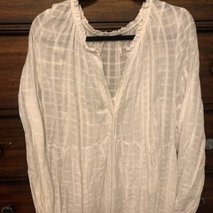 White Free People Edie Dress